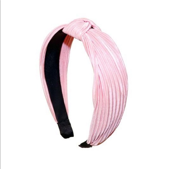 TWIST KNOT HEADBAND - PINK - Picture 3 of 3